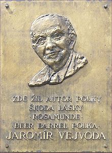 Jaromir Vejvoda Plaque